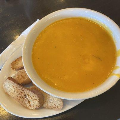 Butternut squash soup