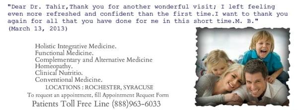 Azhar Tahir, MD- Holistic Natural & Integrative Medicine