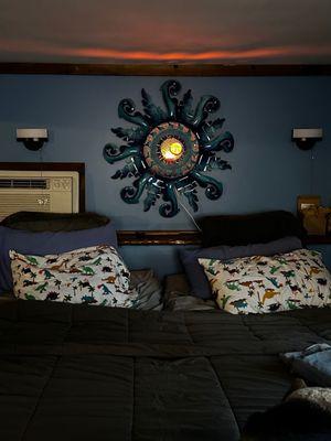 Led metal crafted Sun!