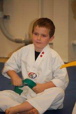 Just promoted to Green Belt!