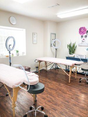 A look inside our studio.