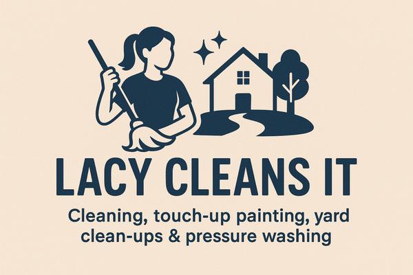 Lacy Cleans it