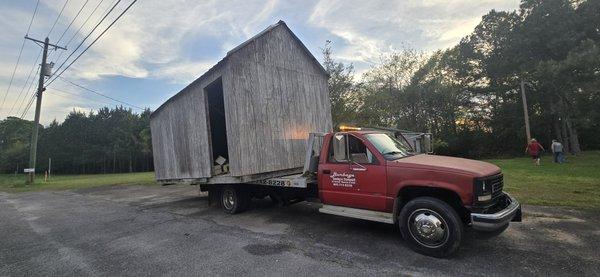 A custom built storage unit for the local printer shop owner in our home town