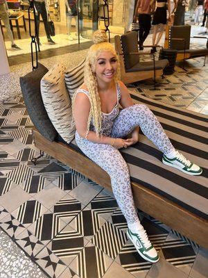 Me in a swing chair chilling