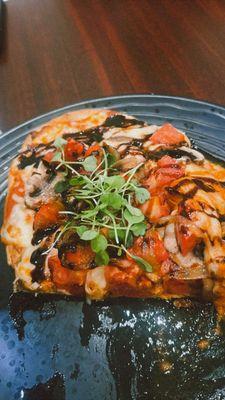 Bruschetta Flatbread. SO good!