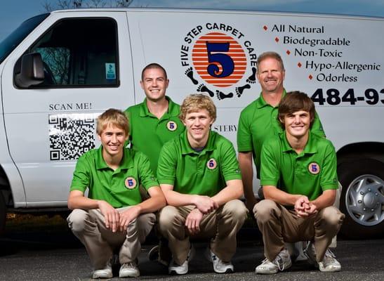 Five Step Carpet Care