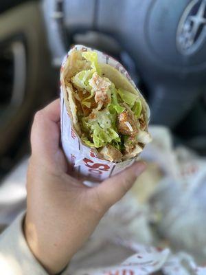 I asked them if they could put their Cesar salad into a wrap and they were so helpful! The food here is so fresh and delicious