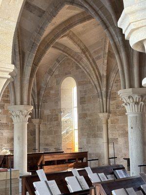 Monks stalls for Liturgy of Hours .
