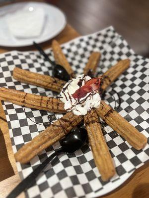 Churros con Cajeta