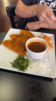 Quesabirria was good