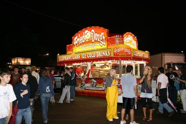 Fried Dough at the Durham Fair in CT