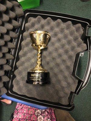 Cup winner for 4 years and going strong