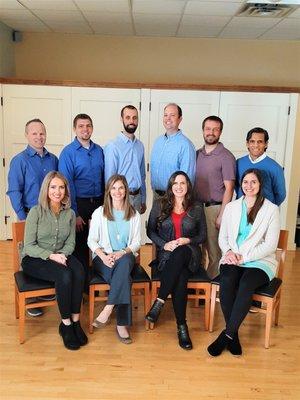 We have such a great group of physical therapists.