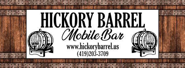 HICKORY BARREL MOBILE BAR