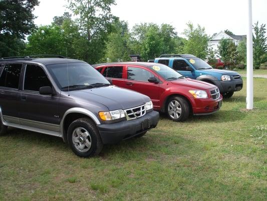 a few cars in our inventory