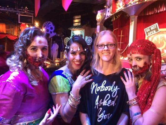 Me with the zombie dancers