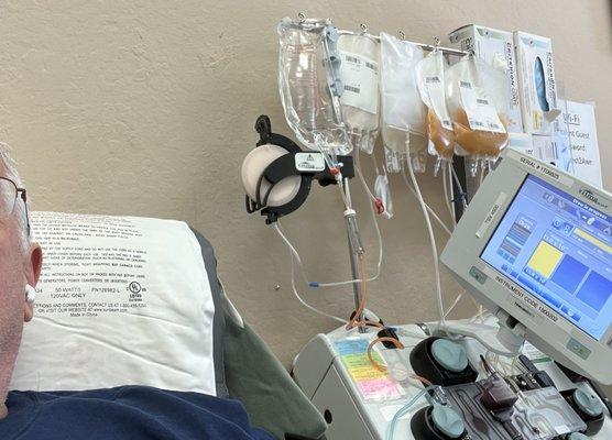 Platelet donation today....