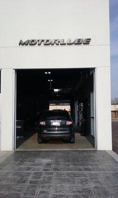 Motorlube instant oil change