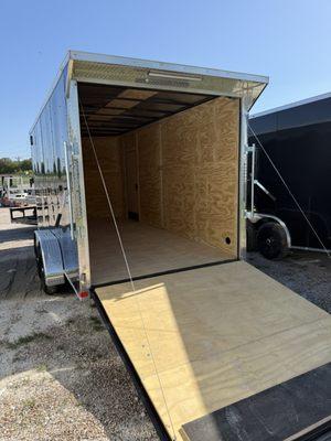 Back of trailer ramp