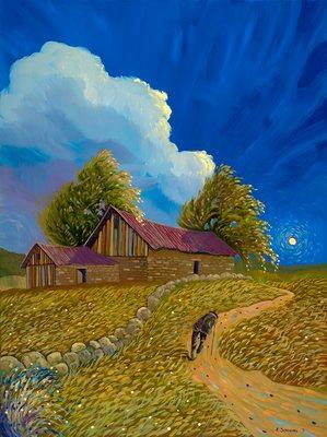 "Rhythm of the Wind" Oil on Canvas