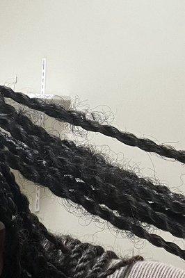 Hair frizz 2 days after.