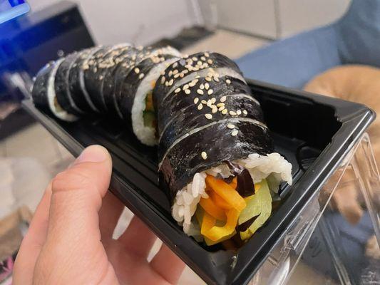 Veggie kimbap roll