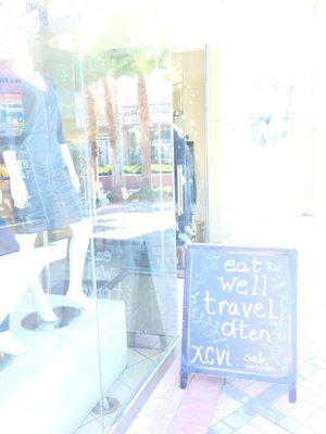 Eat well travel often