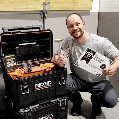 Students with their tool-kit