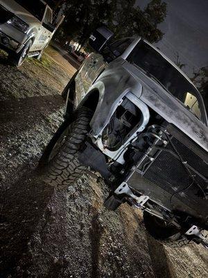 The day i got my truck from the shop