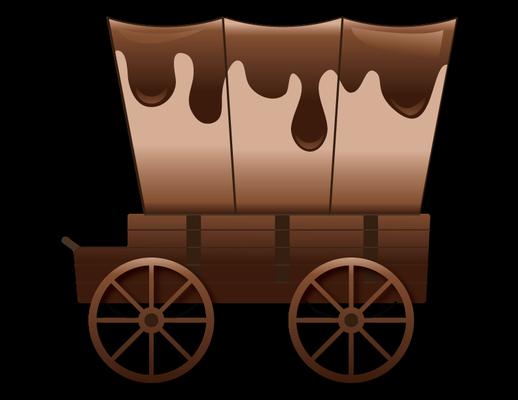 Chocolate Covered Wagon