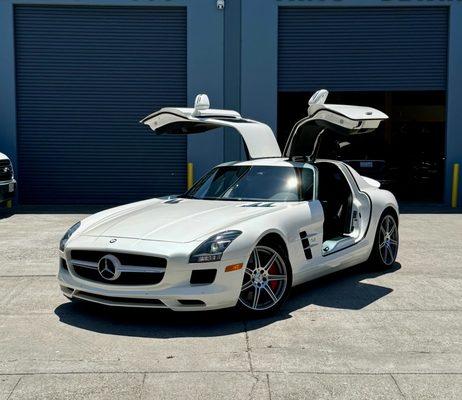 Mercedes SLS in for GSAS treatment!