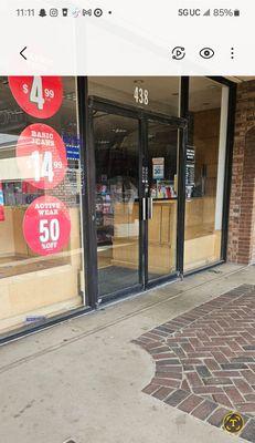 it's 11:17a.m and this store still hasn't opened thier doors . So irritated.  There's a couple ppl out front too #achildsplace