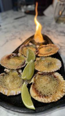 Conchitas a la parmesana