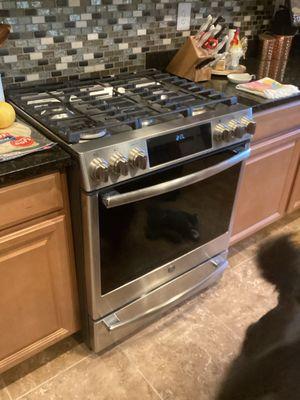 Gas range repair