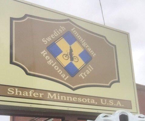 Shafer, MN trailhead & parking lot