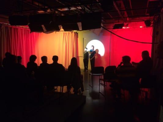 Screening of DCAT Kidzz in the studio.