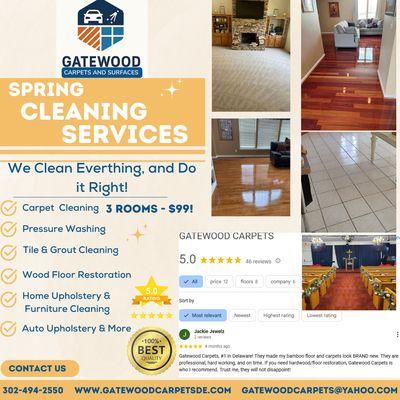 Gatewood Carpet Cleaning Services