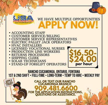 United Staffing Associates