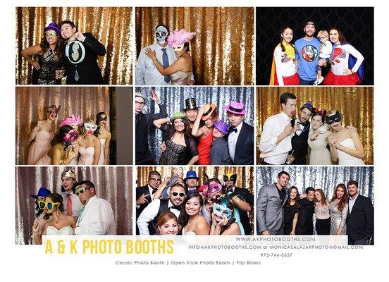 Open photo booth, Dallas photo booth rentals. A & K Photo Booths www.akphotobooths.com 972-746-3557