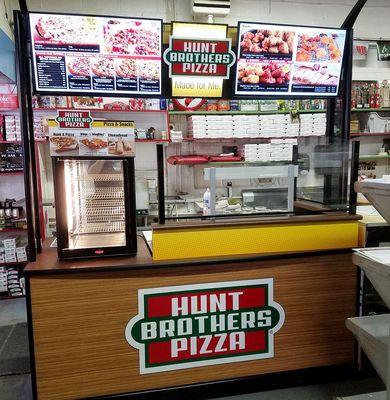 Our Pizza Parlor we won in a contest from Hunt Brothers.