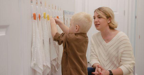 Using a personal towels.