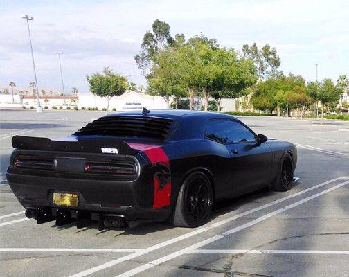 Full Aerodynamic Kit Including splitter, side splitter, diffuser and wickerbill.