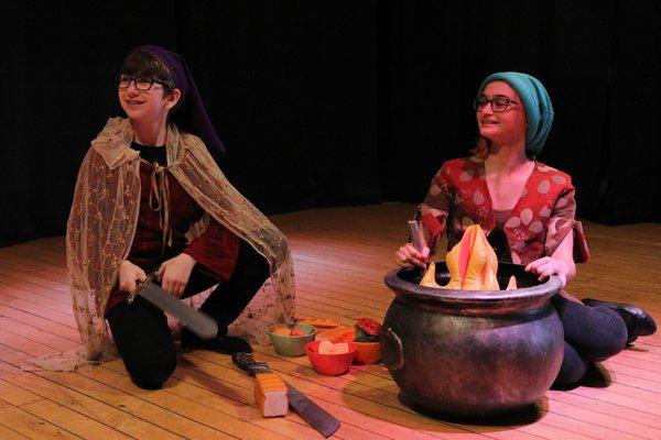 Students in the etc. original production: "Mind Games"