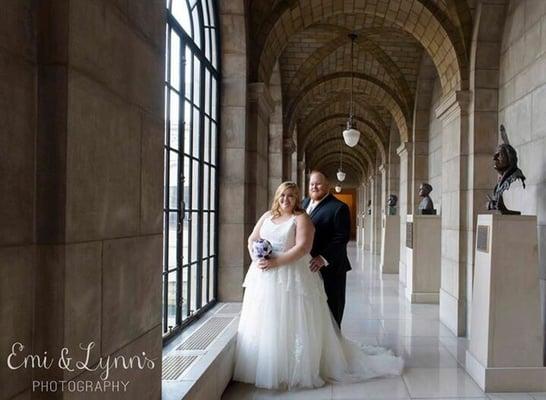 The State Capital is always a gorgeous setting for a wedding!