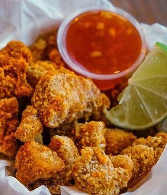 Mild popcorn chicken