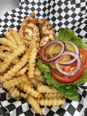 Twisted Grilled Chicken Sandwich