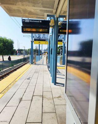 The station platform