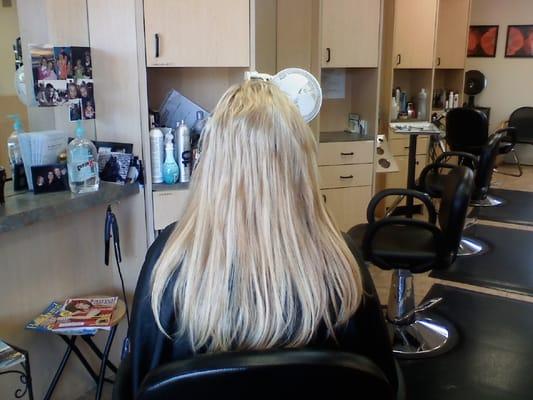 Hair Extensions After