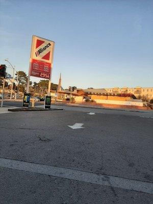 Cheapest gas in land.