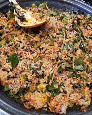 fried rice after agu jjim!